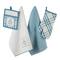 DII® Eat, Drink & Enjoy Kitchen Towels, Potholder & Mitt Set